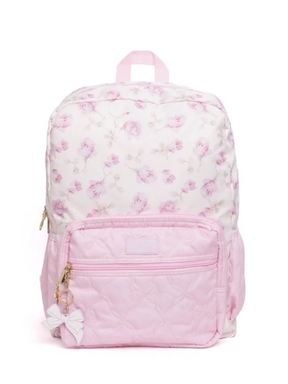 IN-HAND | LoveShackFancy x Target Yoobi Ribbon Rosa Backpack Sterling Dusk